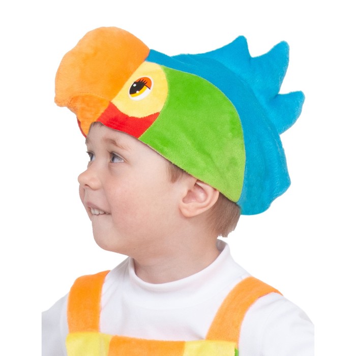 Карнавальная шапка «Попугай», детская, р. 52-54 - Фото 1
