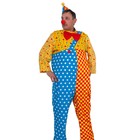 Карнавальный костюм «Клоун Чудик», р. 52-54, рост 182 см - фото 320222161