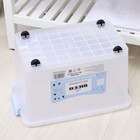 Контейнер для хранения с крышкой, 35 л, 50×31×28 см, на колёсах, прозрачный, ручки МИКС - Фото 9