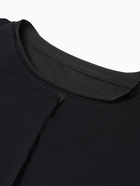 Футболка женская с декоративным швом MIST Base, размер 46-48 (L-XL), чёрная  (артикул 9782594)  большой выбор товаров оптом и в розницу по низким ценам с доставкой