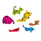 Мозаика Puzzle 2 в 1, из дерева «Тигры и волки» - фото 22966829