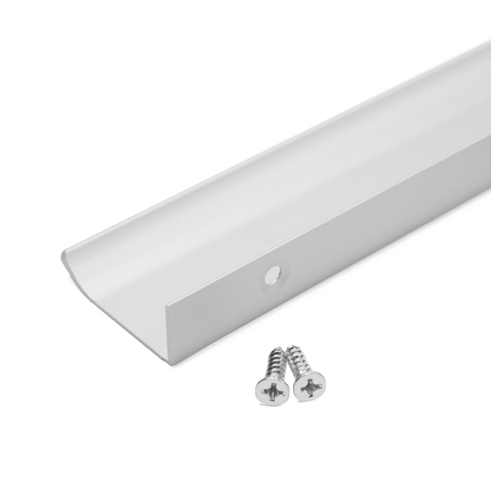 Ручка торцевая CAPPIO RT002CP, L=250 мм, м/о 192 мм, цвет матовый хром - фото 18575530 Ручка торцевая CAPPIO RT002CP, L=250 мм, м/о 192 мм, цвет матовый хром - фото 18575530