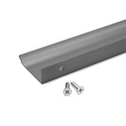 Ручка торцевая CAPPIO, L=200 мм, м/о 160 мм, цвет серый - фото 806348788