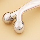 Массажер для лица роликовый, 3D, «Наслаждайся моментом», 16×8 см - Фото 3