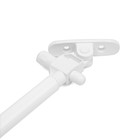 Газовый лифт ТУНДРА GG080WH, 80N, с доводчиком, белый - Фото 7