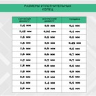 Набор уплотнительных колец для головки часов, 600 шт - фото 24688317