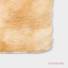 Коврик Доляна «Пушистик», 40×60 см, цвет коричневый - Фото 2