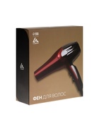 Фен Luazon LF-28, 1600 Вт, 2 скорости, 3 температурных режима, 3 насадки, расчески, черный, - Фото 10