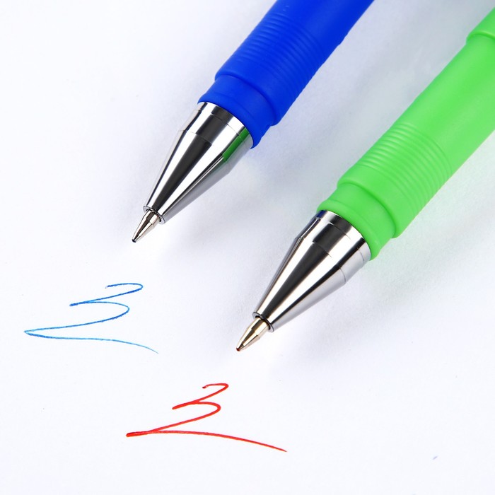 Ручка гелевая «Нашему любимому воспитателю!», 2 шт., синяя и красная паста - фото 1906420907