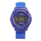 Часы наручные электронные, детские, d-4 см, ремешок l-22 см, темно-синие - фото 109094357