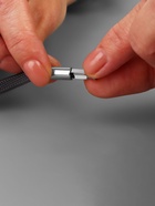 Наконечник для шнура цилиндр, d=6×15 мм, 4 шт., цвет серебряный - Фото 5