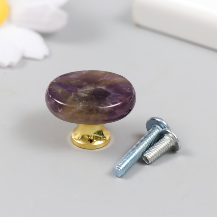 Ручка для шкатулки Аметист 2,6х1,7 см