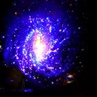 Световой прибор «Космос», 11 см, 6 картриджей, свечение RGB, 5 В - фото 7530754