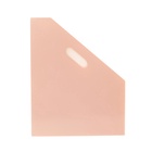 Лоток для бумаг Calligrata, А4, вертикальный, пластиковый, 12 отделений, бежевый - Фото 6