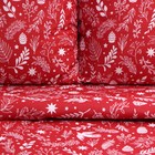 Постельное бельё "Этель" 2 сп Новогодний узор 175х215 см, 200х220 см,70х70 см -2 шт,бязь 125 г/м2 - фото 24598506