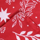 Постельное бельё "Этель" 2 сп Новогодний узор 175х215 см, 200х220 см,70х70 см -2 шт,бязь 125 г/м2 - фото 24598508