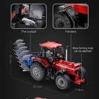 Конструктор техно «Фермерский трактор с косилкой», радиоуправляемый, 1675 деталей - Фото 3