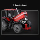 Конструктор техно «Фермерский трактор с косилкой», радиоуправляемый, 1675 деталей - фото 3621450