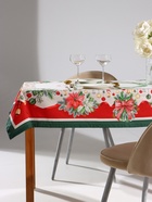 Скатерть новогодняя «Этель. Рождественский венок», 110×150 см, с ВГМО, 100% хлопок, саржа 190 г/м² - Фото 2