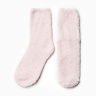 Носки женские махровые, цвет пудра, размер 36-40 - фото 8279810