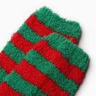 Носки женские махровые, цвет красный/зелёный, размер 36-40 - Фото 2