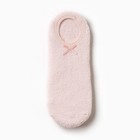 Носки женские укороченные нескользящие, цвет пудра, размер 36-39 - фото 3800752