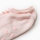 Носки женские укороченные нескользящие, цвет пудра, размер 36-39 - Фото 2