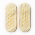 Носки женские укороченные нескользящие, цвет желтый, размер 36-39 - Фото 3