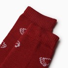 Носки женские Колпачки, цвет красный, размер 23-25 - Фото 2