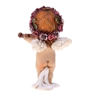 Сувенир полистоун "Ангел-музыкант в веночке из роз" МИКС 6х5х10,5 см - Фото 3