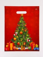 Пакет подарочный новогодний «Главная красавица», полиэтиленовый с вырубной ручкой, 40×31 см - Фото 2