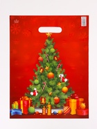 Пакет подарочный новогодний «Главная красавица», полиэтиленовый с вырубной ручкой, 40×31 см - Фото 4