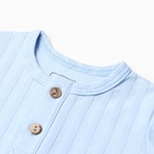 Лонгслив детский, цвет светло-голубой, рост 80 см - фото 23657643