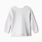 Лонгслив детский, цвет серый, рост 68 см - фото 23657658