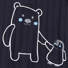 Лонгслив детский, цвет тёмно-синий, рост 86 см - фото 23657692