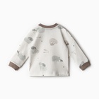 Кофточка детская, цвет белый/мишки, рост 74 см - фото 23657734