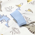 Кофточка детская, цвет белый/дино, рост 80 см - фото 23657751