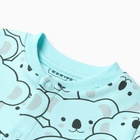 Кофточка детская, цвет ментоловый, рост 80 см - фото 23657765