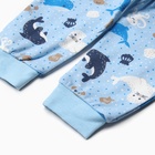 Штанишки детские, цвет светло-голубой, рост 74 см - фото 23657775