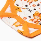 Боди детский, цвет белый/тигрята, рост 86 см 9927049