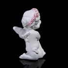 Сувенир полистоун "Ангел с арфой/ с барабаном" МИКС 7,2х4,5х7,6 см - Фото 2