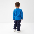 Комплект для детей (свитшот, брюки), цвет синий, рост 110 см - фото 23149692