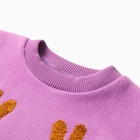 Комплект для детей (свитшот, брюки), цвет фиолетовый, рост 92 см - Фото 3
