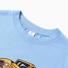 Футболка для мальчика, цвет голубой, рост 104 см - Фото 2