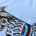 Футболка для мальчика, цвет голубой, рост 104 см - Фото 3