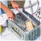 Корзина-холодильник для пикника Maclay Naomi, на 2 персоны - Фото 3