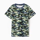 Футболка детская , цвет джинсовый, рост 140 см 9928709