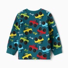 Пижама для мальчика, цвет изумрудный, рост 98 см - фото 24263534