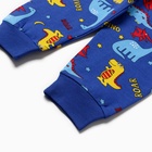 Пижама для мальчика, цвет электрик, рост 104 см - фото 23865235