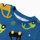 Пижама для мальчика, цвет тёмно-джинсовый, рост 110 см - Фото 2